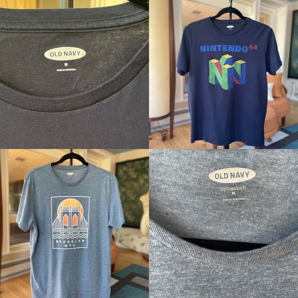 2 Boys Medium t-Shirts, Old Navy, Excellent Condition - Picture 2 of 13